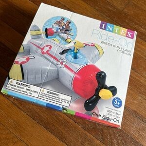 Intex Ride-On Water Gun Plane Pool Float